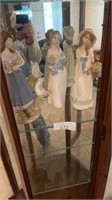 (3) Nadal Porcelain figurines