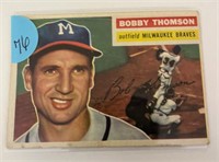 1956 Topps Bobby Thomson #257