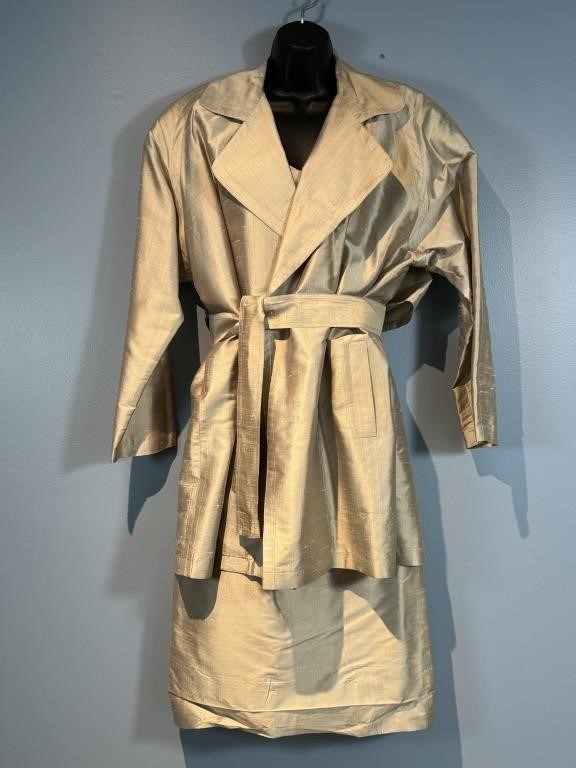 Carlisle Vintage Silk Suit Set