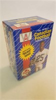 1991 All World Football Canadian Box Set, Factory