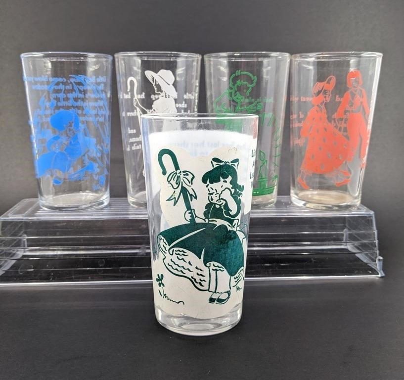 Nursery Rhyme Glasses