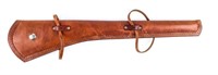 Western Style Leather Rifle Scabbard