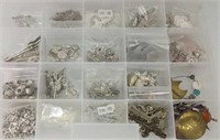 Large lot of jewelry making charms