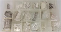 Jewelry making wire, pins and clasps silver