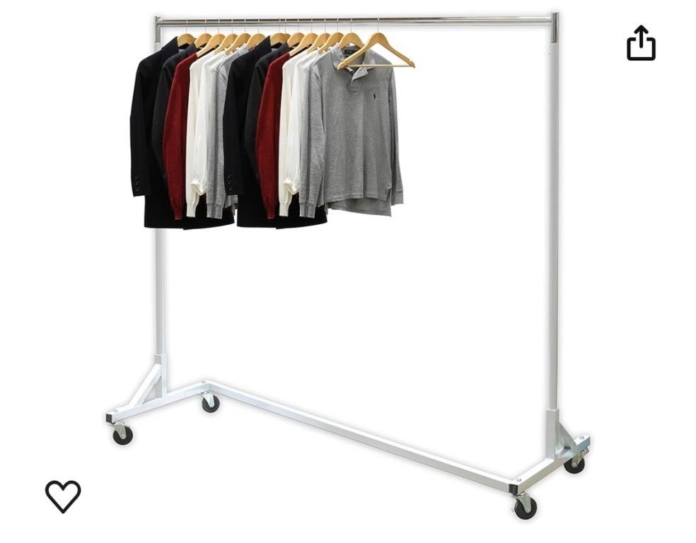 Simple Houseware Z-Base Garment rack