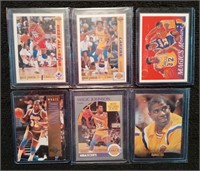 Magic Johnson Basketball Card Lot (x6)