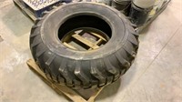 Loader Tire, Tractor Tread, 15.5-25
