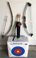 Youth Compound Bow, Quiver, & Target