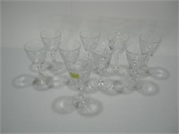 Luminarc France 4-Inch Crystal Glass Lot