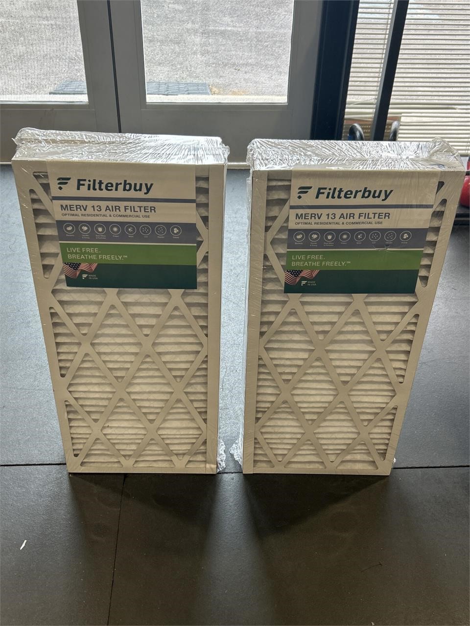 6 PACK Air Filters - Merv 13 by Filterbuy