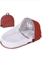 Upgrade Travel Bassinet - Folding Portable