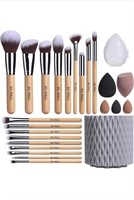 BS-MALL Makeup Brushes Bamboo Premium Synthetic