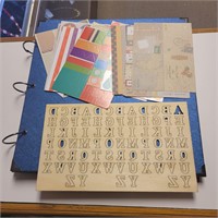 Scrapbook and supplies, new