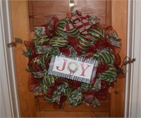 (D) 24" Christmas Wreath