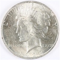 1923 Peace Dollar - AU