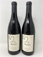 2010 Benoni Pinot Noir Red Wine.