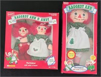 Vintage Playskool Raggedy Ann & Andy Dolls