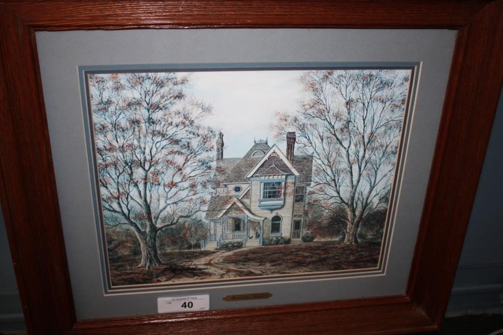 RANDY SOUDERS DOUBLE SIGNED TEXAS ARTIST