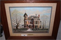 RANDY SOUDERS DOUBLE SIGNED TEXAS ARTIST