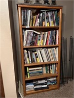BOOKCASE W/4 SHELVES VERY STURDY AND NICE