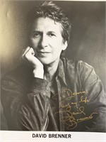 David Brenner signed photo