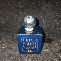 Teign Valley Glass Paper Weight
