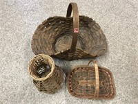 3 Baskets (15" to 19"H)