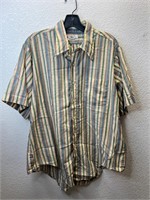 Vintage Forum Striped Button Up Shirt