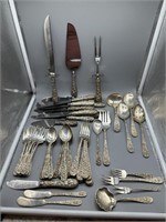Stieff and Co. Sterling Silver Flatware Set Servic