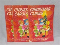 3 Vintage Christmas Carol books