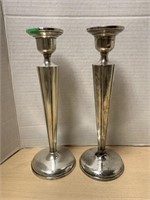 Pair of Sterling Candle Holders