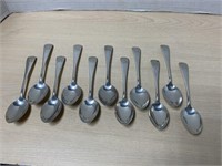 11 Birks Sterling Spoons