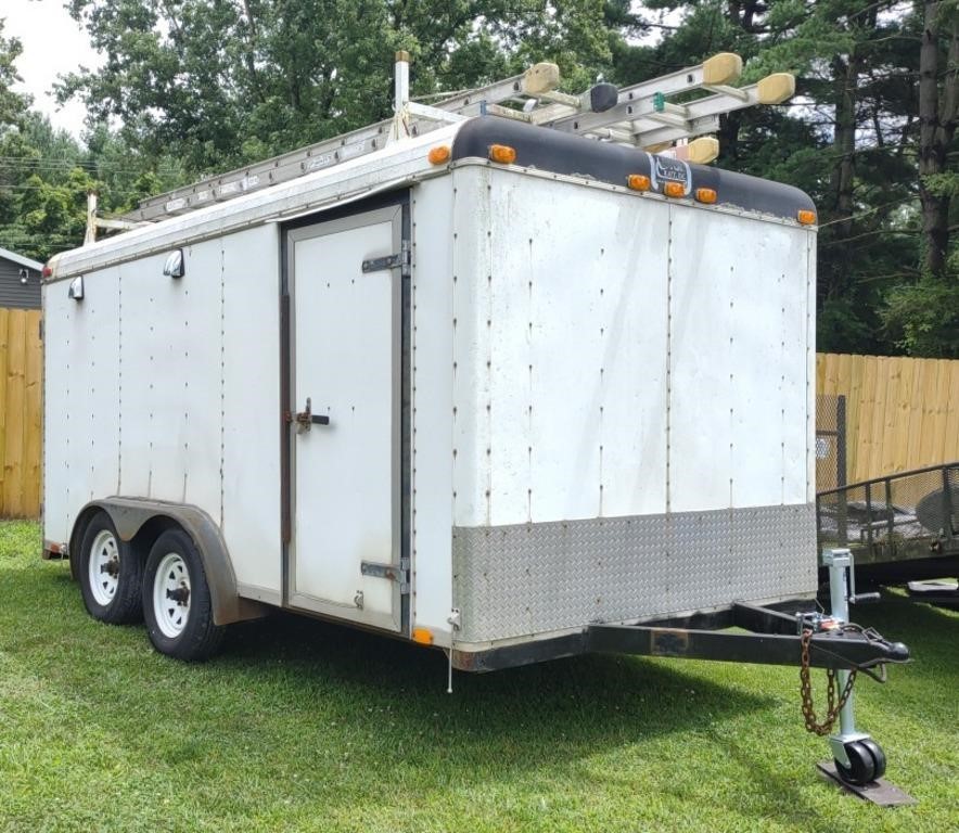 1996 Cargo Craft 14' Enclosed Trailer (Vin #