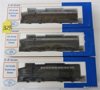 3 ER Models B&O Sharknose Diesels, OB