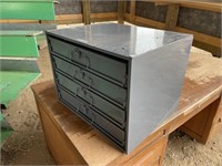 4 DRAWER METAL DURHAM ORGANIZER