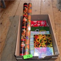 ASST. CHRISTMAS & OTHER GIFT BAGS & GIFT WRAP