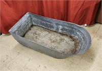 Galvanized Tub - Measures 24"x49"x14"