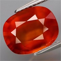 Natural Orange Red Hessonite Garnet 4.10 Cts