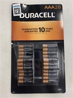 28PACK DURACELL AAA BATTERIES