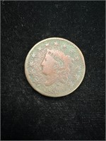 1833 Coronet Liberty Head Large Cent