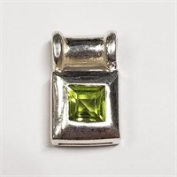 $80 S/Sil Peridot Pendant