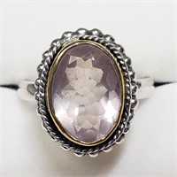 $240  Ygss Rose Quartz Ring