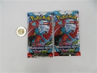 2 pack neufs de cartes Pokémon