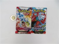 2 pack neufs de cartes Pokémon