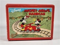 SCHYLLING MICKEY MOUSE HANDCAR W/ BOX