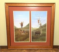 "On the Buffalo Trail" by Donald Vann LE with COA