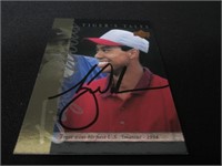 Tiger Woods Signed Trading Card Heritage COA