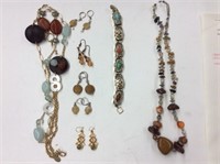 Jewellery Lot Include Guess, Mop,  Natural Stone