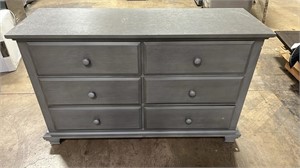 FM3064  6 Drawer Grey Dresser