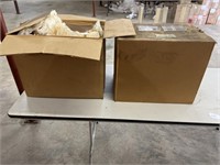 2-Boxes of Plastic Hanging Literature Boxes